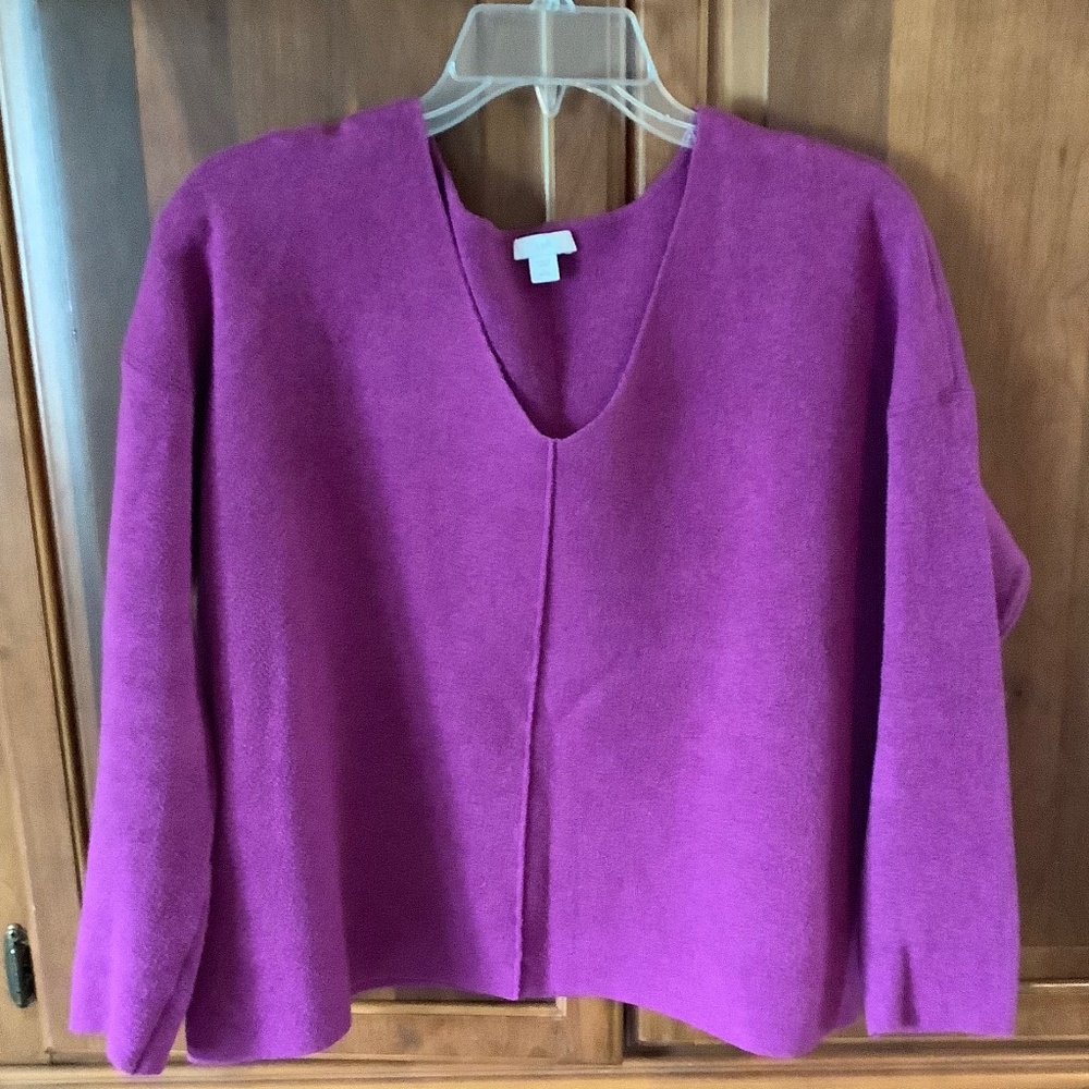J. Jill Purple Sweater